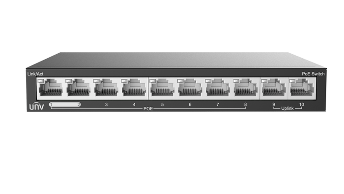 NSW2020-10T-POE-IN 10-Port Unmanaged PoE Switch