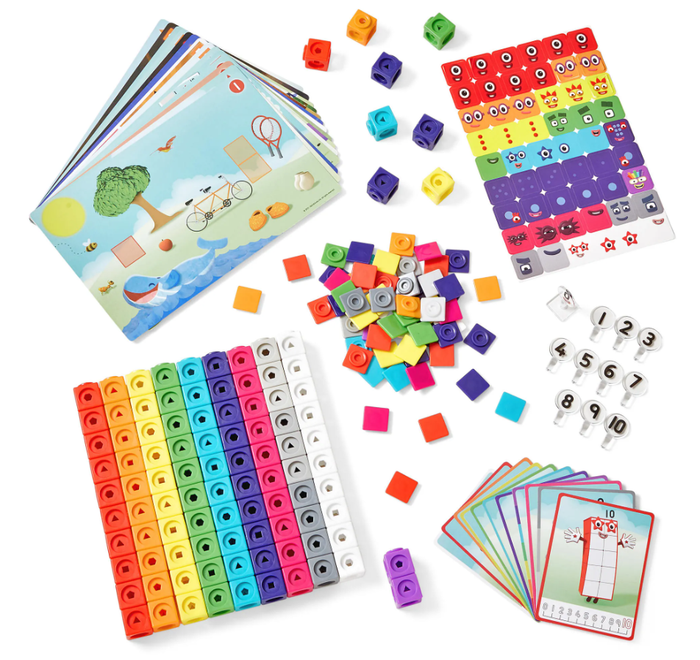Numberblocks MathLink Cubes 1-10
