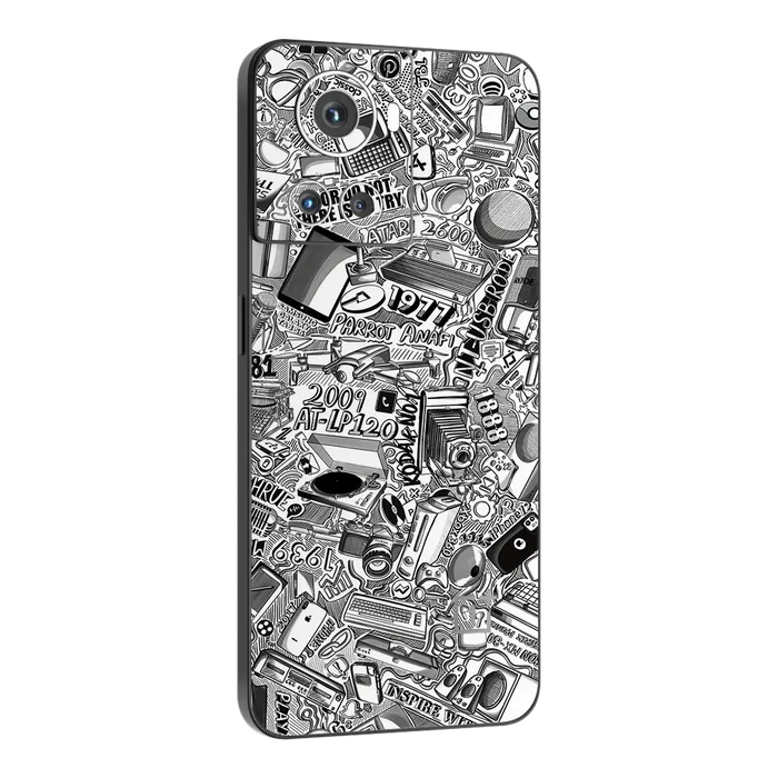 Flat Back / Tech Camo Light