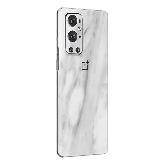 Flat Back / White Marble