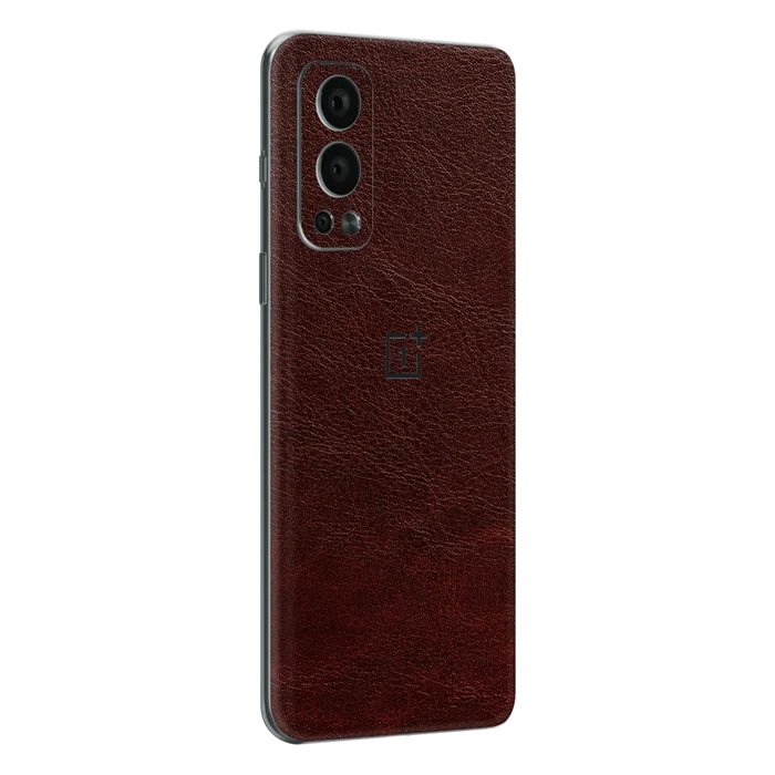 Flat Back / Auburn Leather