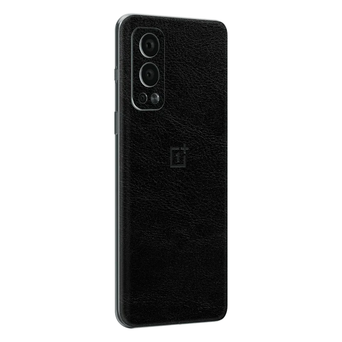Flat Back / Obsidian Leather
