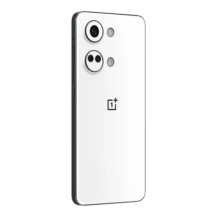 Flat Back / White Matte