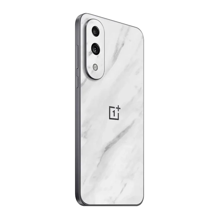Flat Back / White Marble