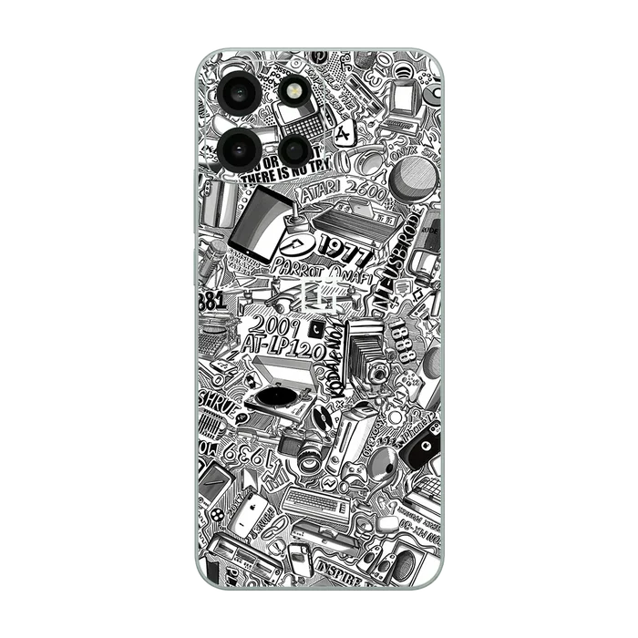 Flat Back / Tech Camo Light