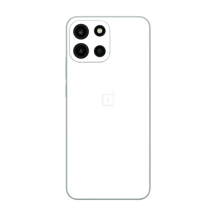 Flat Back / White Matte