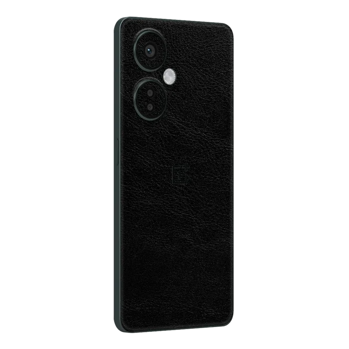Flat Back / Obsidian Leather