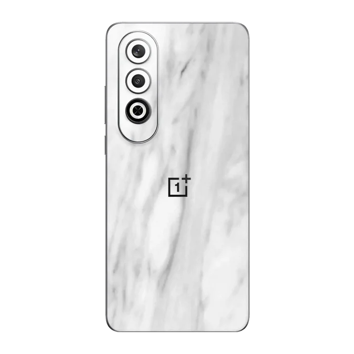 Flat Back / White Marble