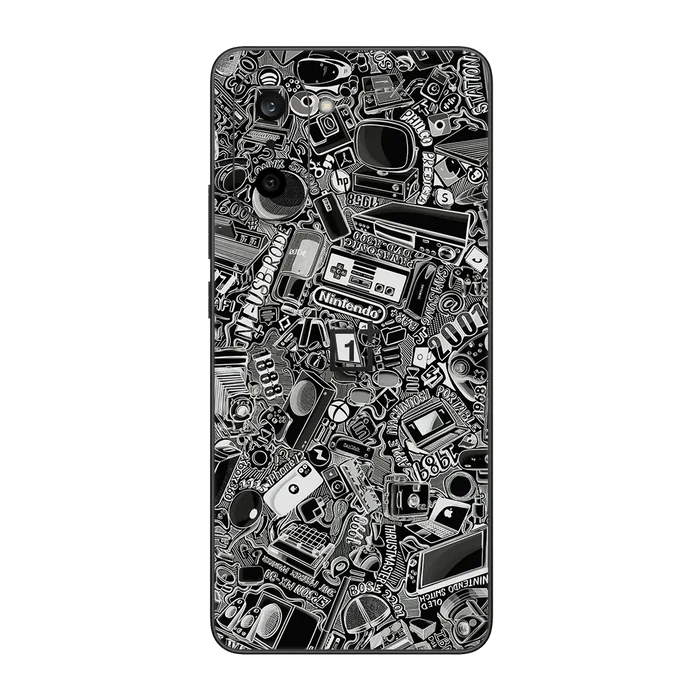 Flat Back / Tech Camo Dark