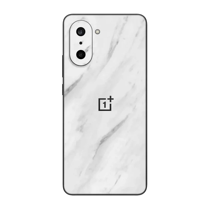 Flat Back / White Marble