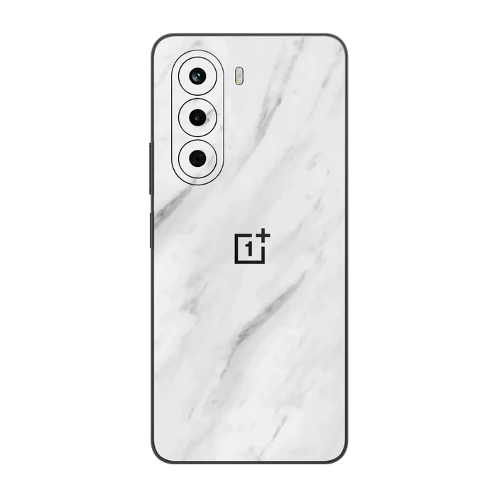 Flat Back / White Marble