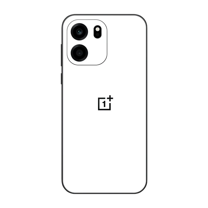 Flat Back / White Matte