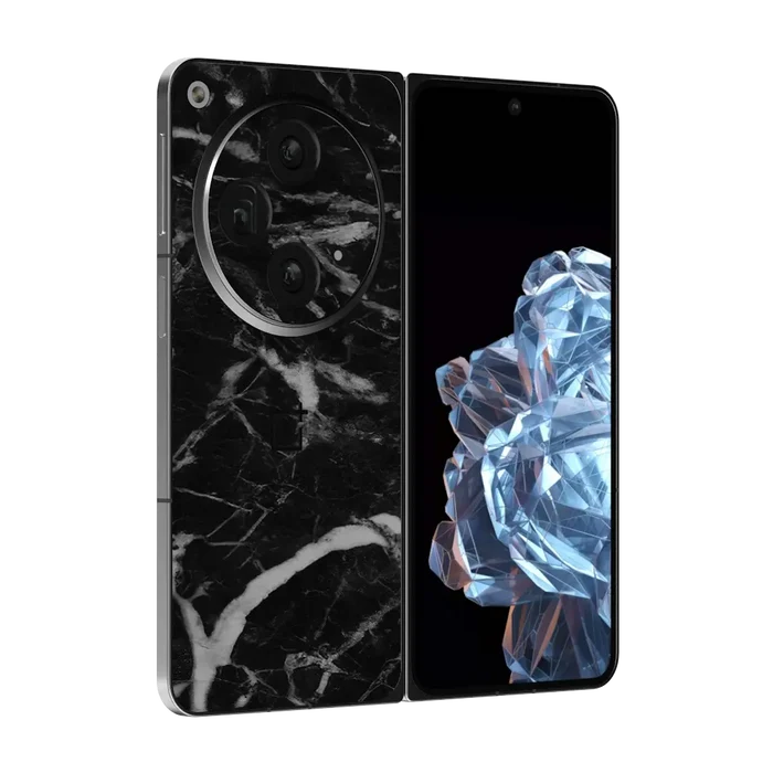Flat Back / Black Marble