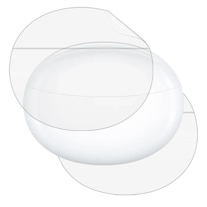 Oppo Enco X2 Earbuds Transparent Skins Protector