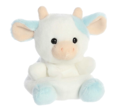 Palm Pals Skyla Blueberry Cow 5"