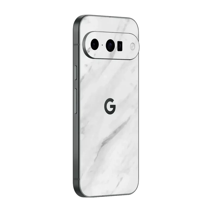 Flat Back / White Marble