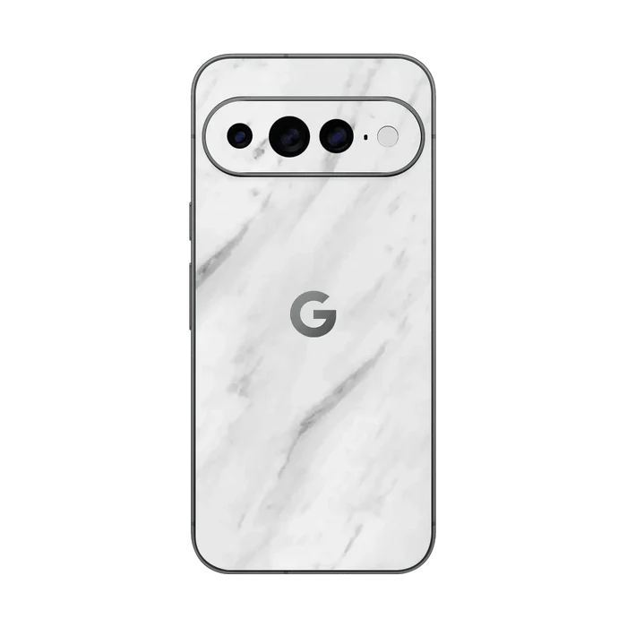 Flat Back / White Marble