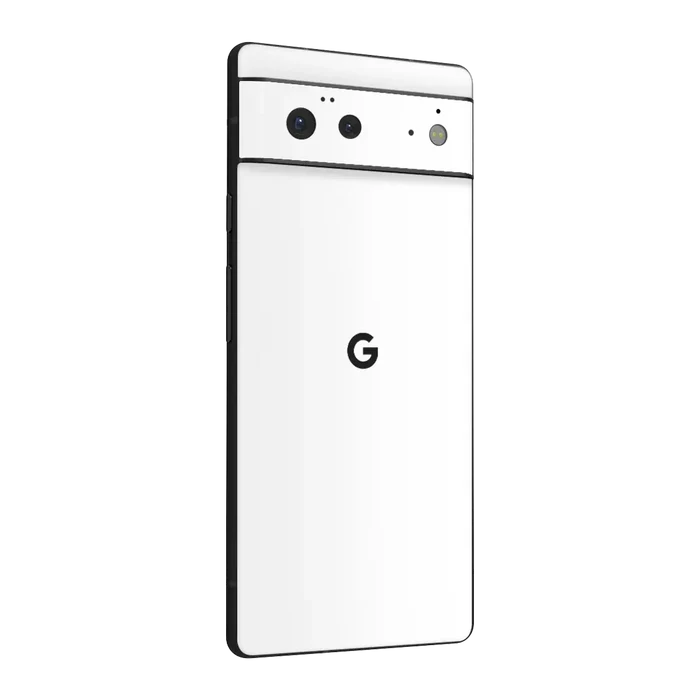 Flat Back / White Matte