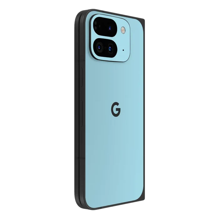 Flat Back / Pastel Blue