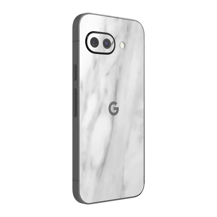 Flat Back / White Marble