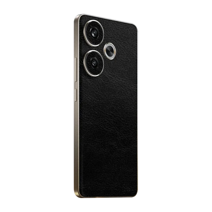 Flat Back / Obsidian Leather