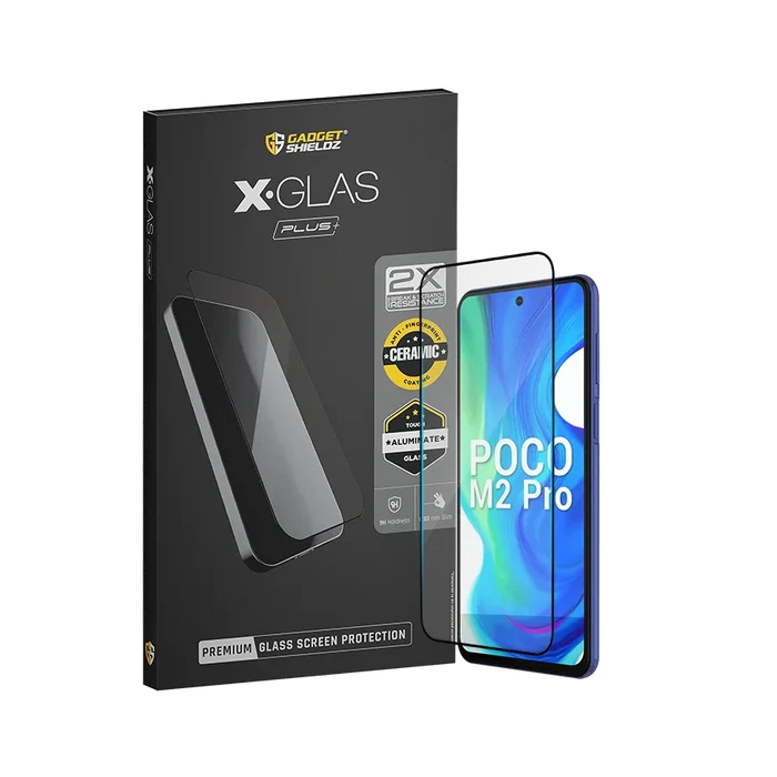 Poco M2 Pro Tempered Glass Screen Guard Protector