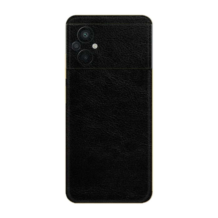 Flat Back / Obsidian Leather