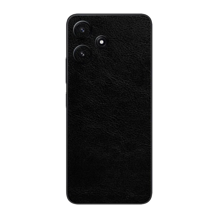 Flat Back / Obsidian Leather
