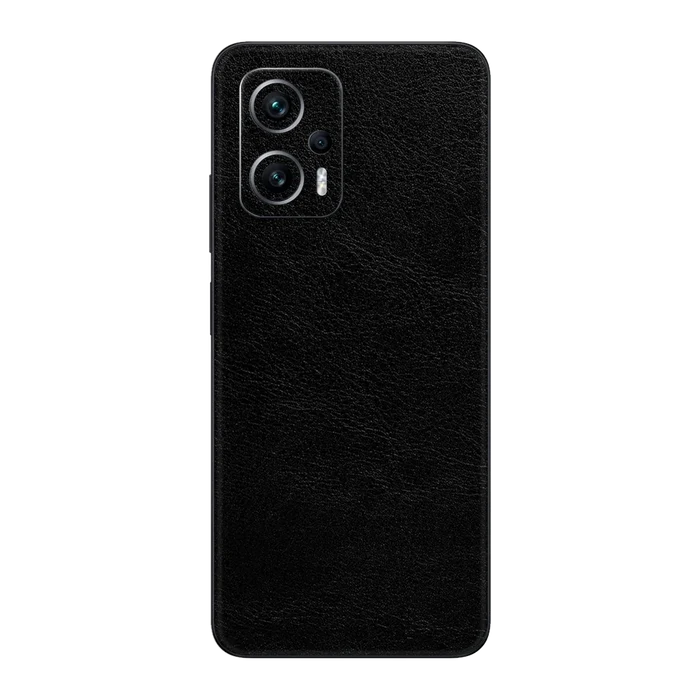 Flat Back / Obsidian Leather