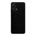 Flat Back / Obsidian Leather