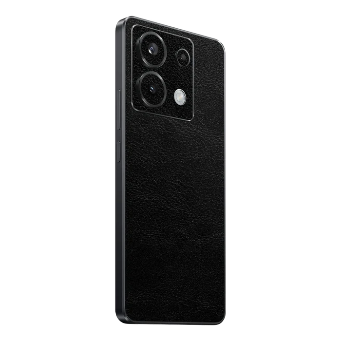 Flat Back / Obsidian Leather