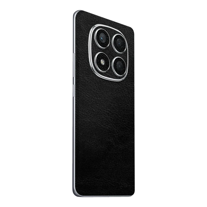 Flat Back / Obsidian Leather
