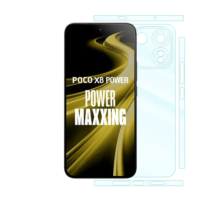 Poco X8 Power Screen Guard Protector