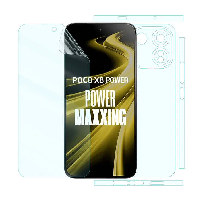 Poco X8 Power Screen Guard Protector