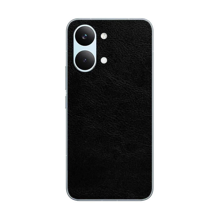 Flat Back / Obsidian Leather