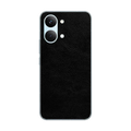 Flat Back / Obsidian Leather