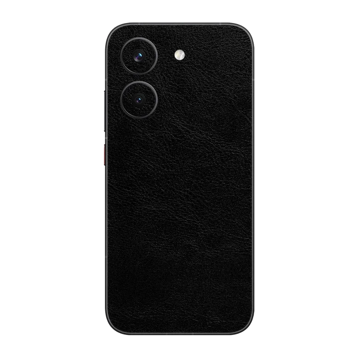 Flat Back / Obsidian Leather