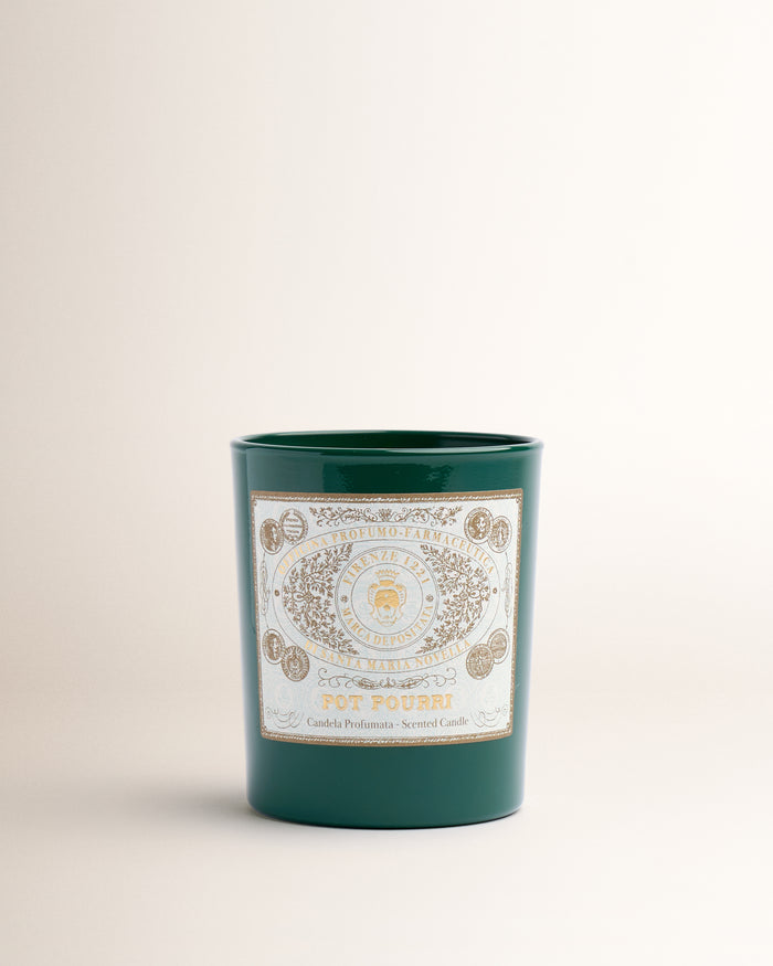 Pot Pourri Glass Candle