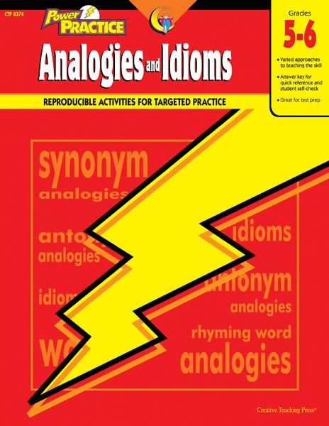 Power Practice: Analogies and Idioms eBook Ebook