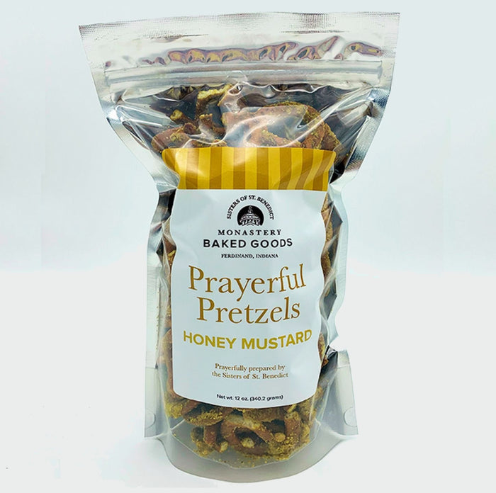 PRAYERFUL HONEY MUSTARD PRETZELS 12 oz