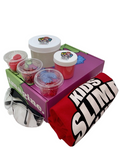 Kids Slime Club Rad Red Get Slimy Box | The Ultimate Slime Lovers Experience | Super Soft Cloud Slime 2.0 | X-Large Slime With Color Matching Toppings To Mix In | Safety Glasses | Mess-Free Fun For Ages 2 And Up | Visit Our Online Slime Shop At www.KidsSlimeClub.com | Download Our Free Mobile App Available On Google Play & Apple App Store