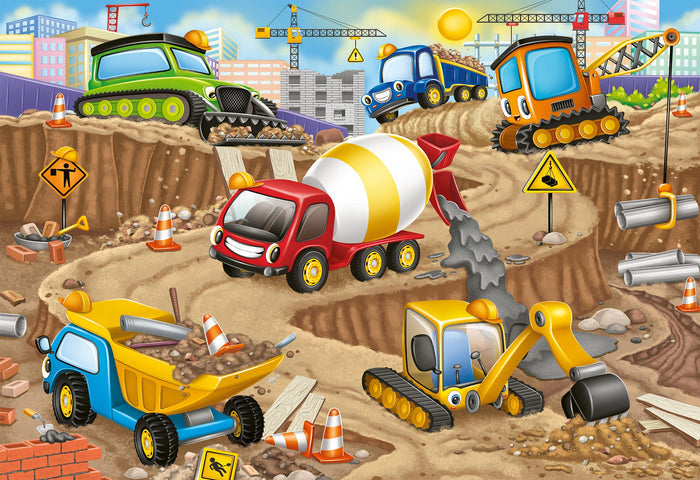 Ravensburger Construction Fun 24 pc Floor Puzzle