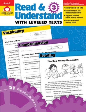 Read & Understand with Leveled Texts Grade 3 Ebook