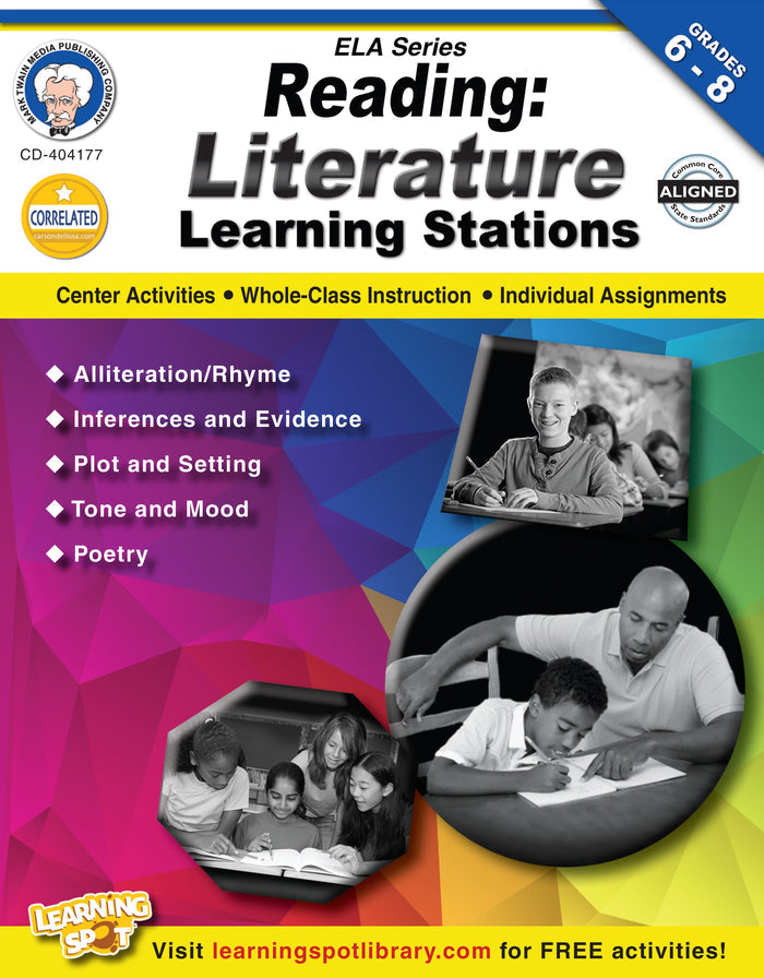 Reading Literature Learning Stations Ebook