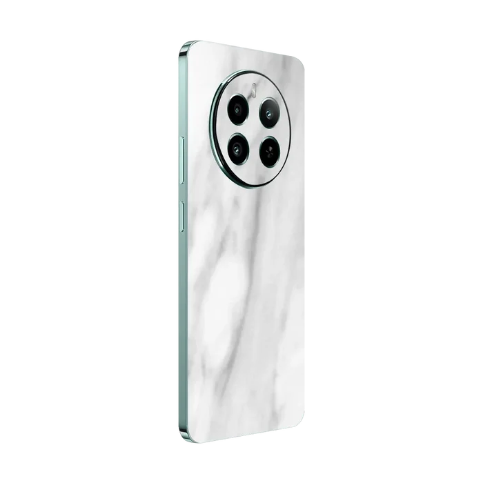 Flat Back / White Marble