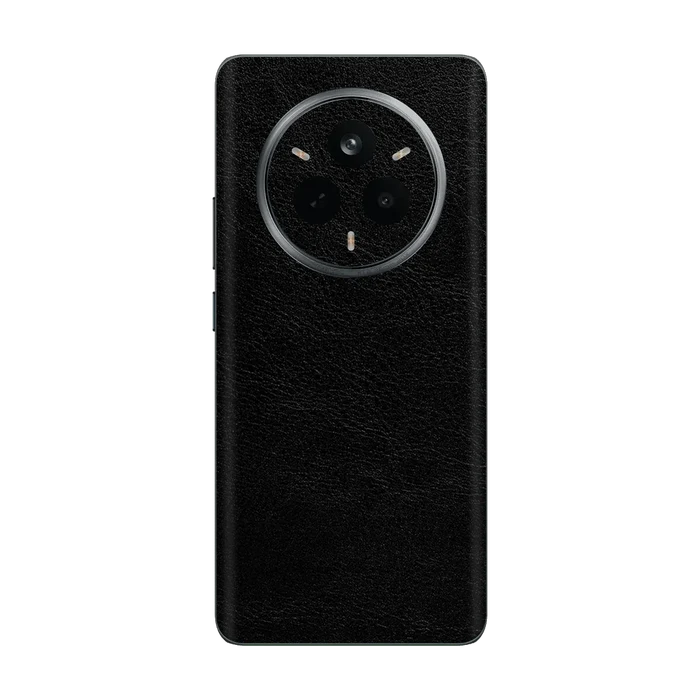 Flat Back / Obsidian Leather