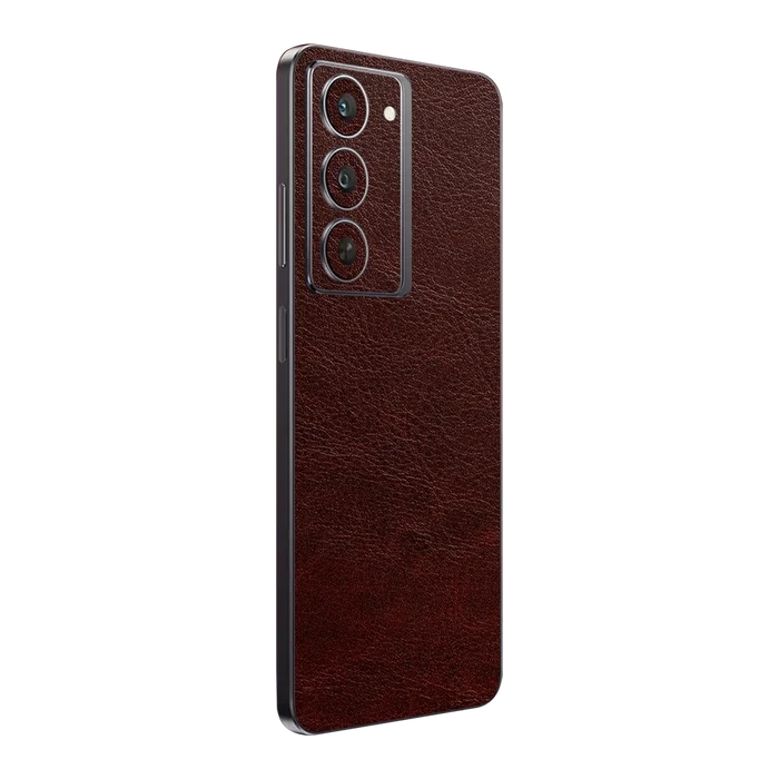 Flat Back / Auburn Leather