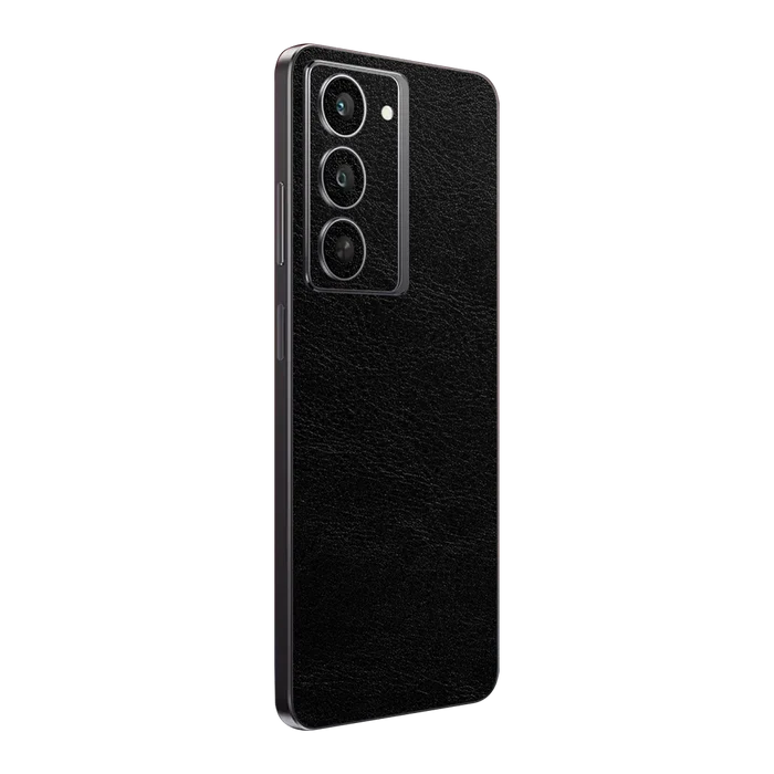 Flat Back / Obsidian Leather