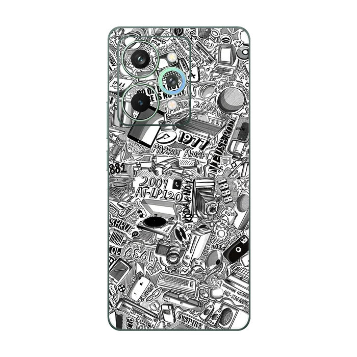 Flat Back / Tech Camo Light