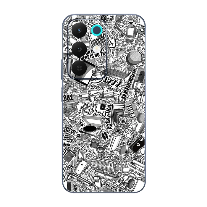 Flat Back / Tech Camo Light